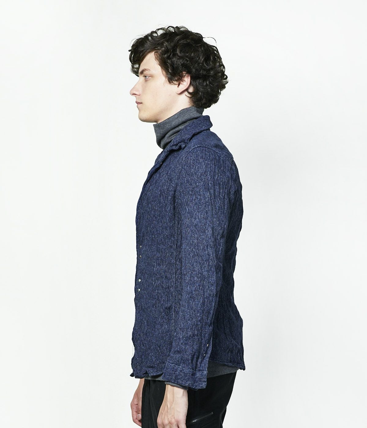 定価5万 junhashimoto WRINKLE HOOK DENIMシャツ2 定価5万