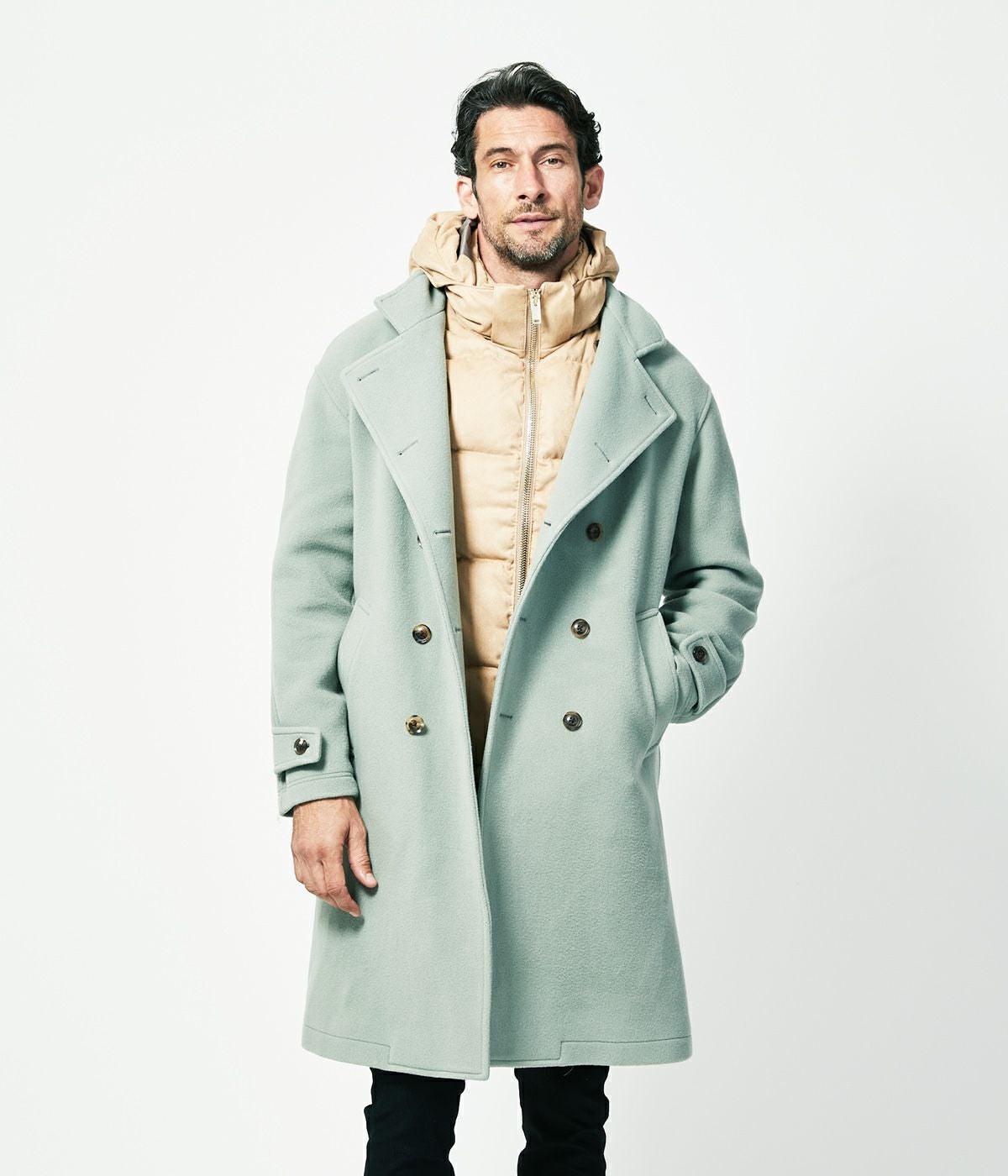 C07 OVER BELTED COAT | junhashimoto（ジュンハシモト）Official webshop