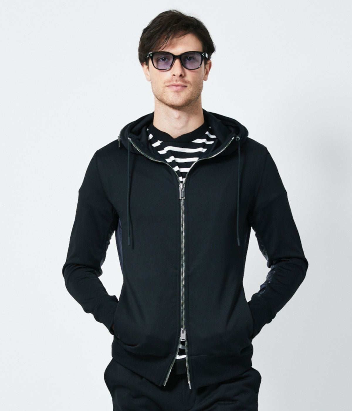 CU10 COMBINATION ZIP HOODIE | junhashimoto（ジュンハシモト