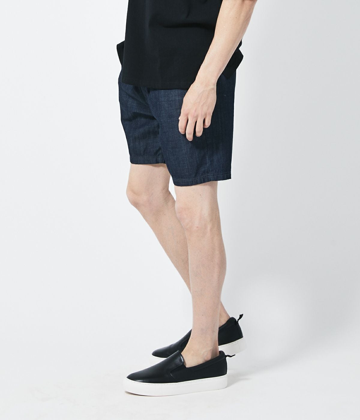 【EASY NO EASY】デニムハーフパンツ　サイズ2 EASY SHORT PANTS | junhashimoto（ジュンハシモト）Official webshop