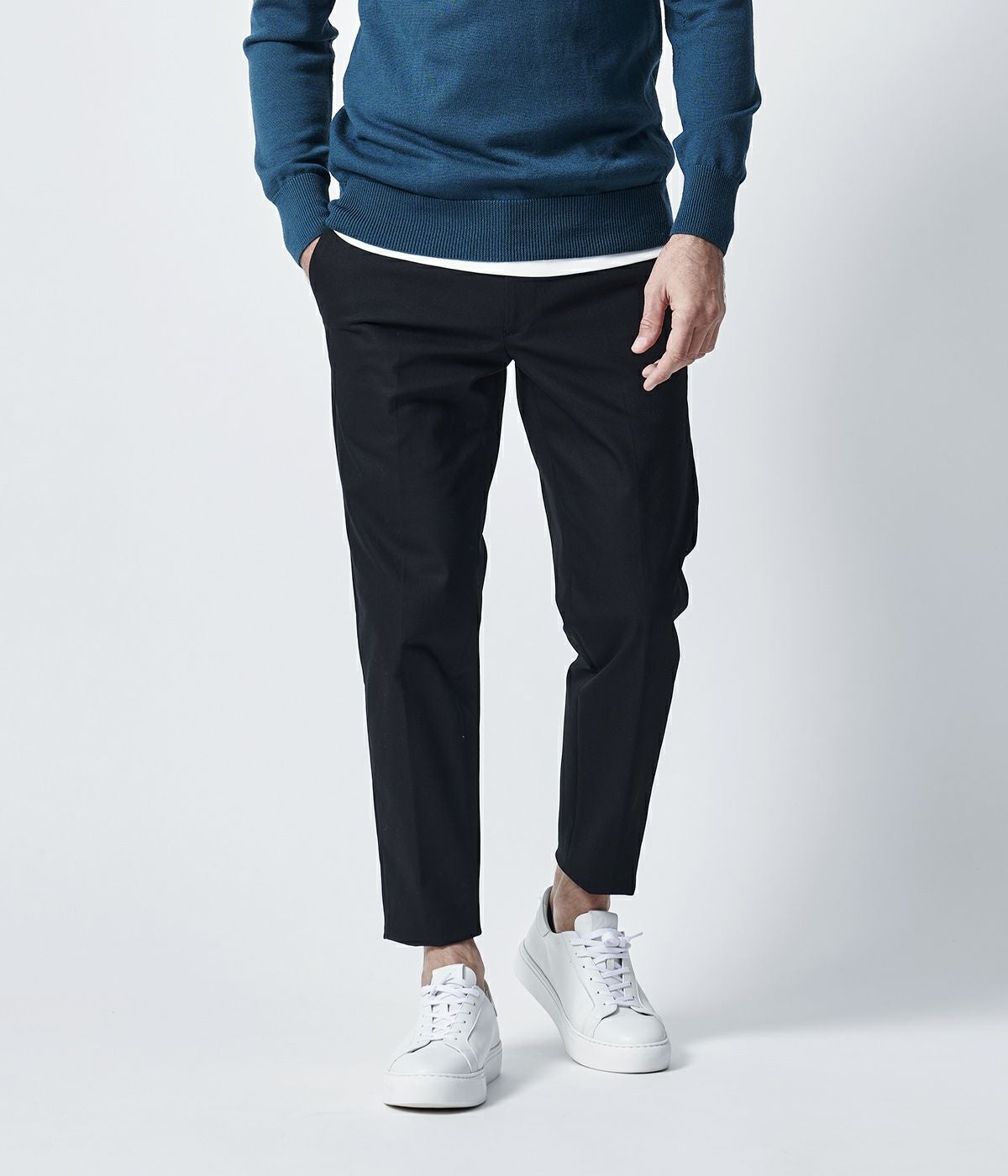 MONSTER STRETCH TUCK LESS PANTS | junhashimoto（ジュンハシモト