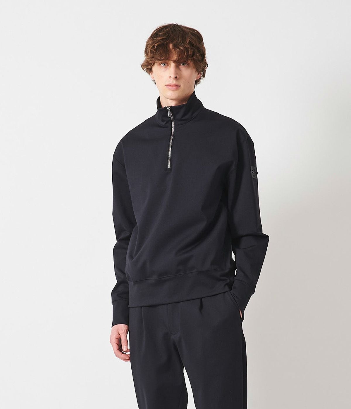 JH+ HALF ZIP PULLOVER | junhashimoto（ジュンハシモト）Official webshop