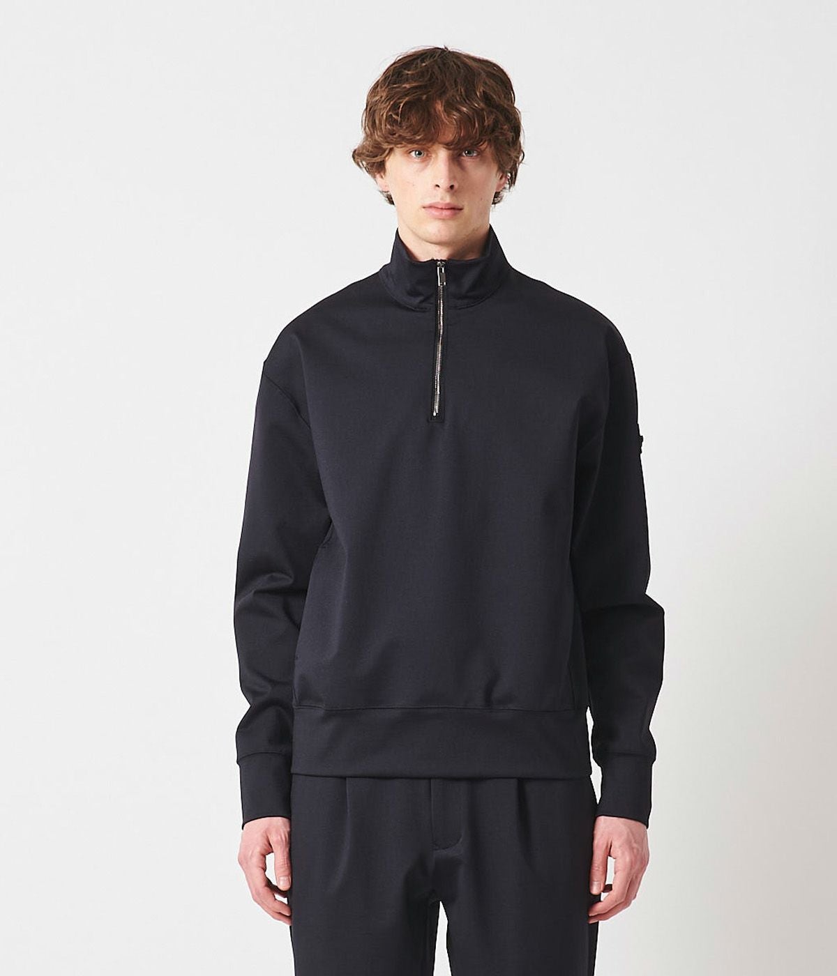 JH+ HALF ZIP PULLOVER | junhashimoto（ジュンハシモト）Official webshop