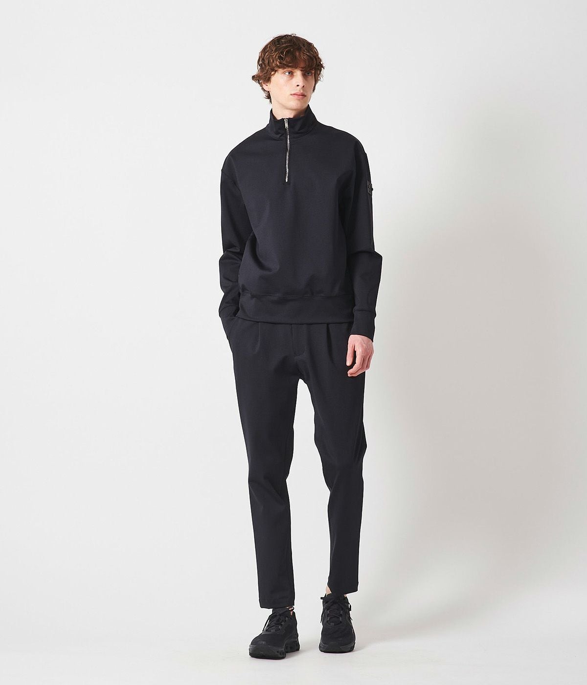 JH+ HALF ZIP PULLOVER | junhashimoto（ジュンハシモト）Official webshop