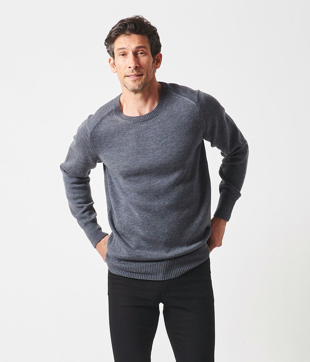 junhashimoto 7GG BATH DYED CREWNECK KNIT junhashimoto | 7GG DYED 