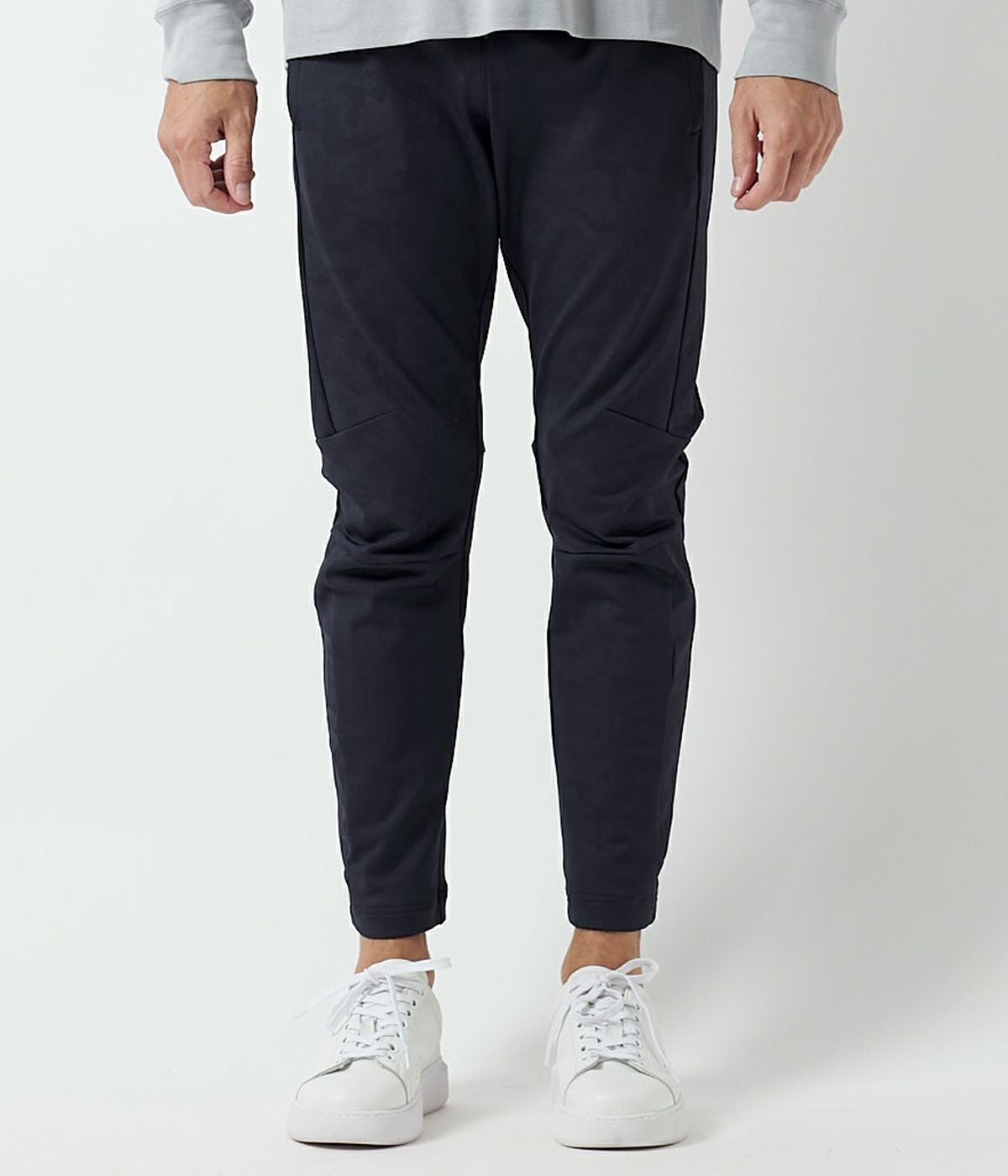 SLIM JERSEY PANTS -EMBOSS CAMO- | junhashimoto（ジュンハシモト