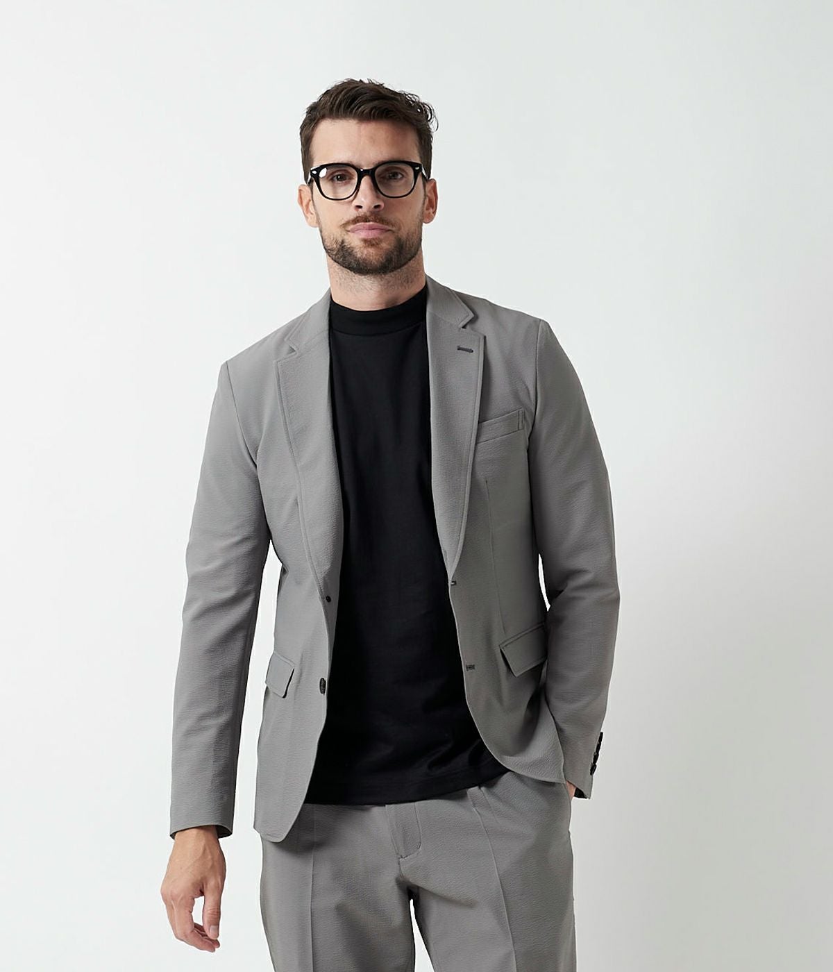SEERSUCKER LIGHT 2B JACKET | junhashimoto（ジュンハシモト