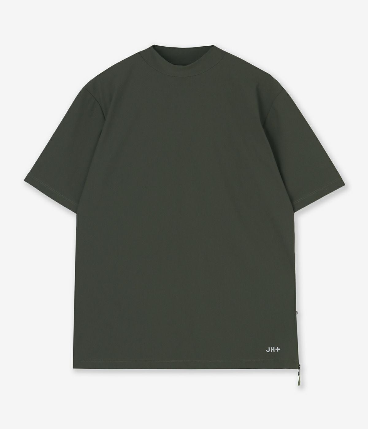 JH+ SIDE ZIP MOCK NECK T | junhashimoto（ジュンハシモト）Official