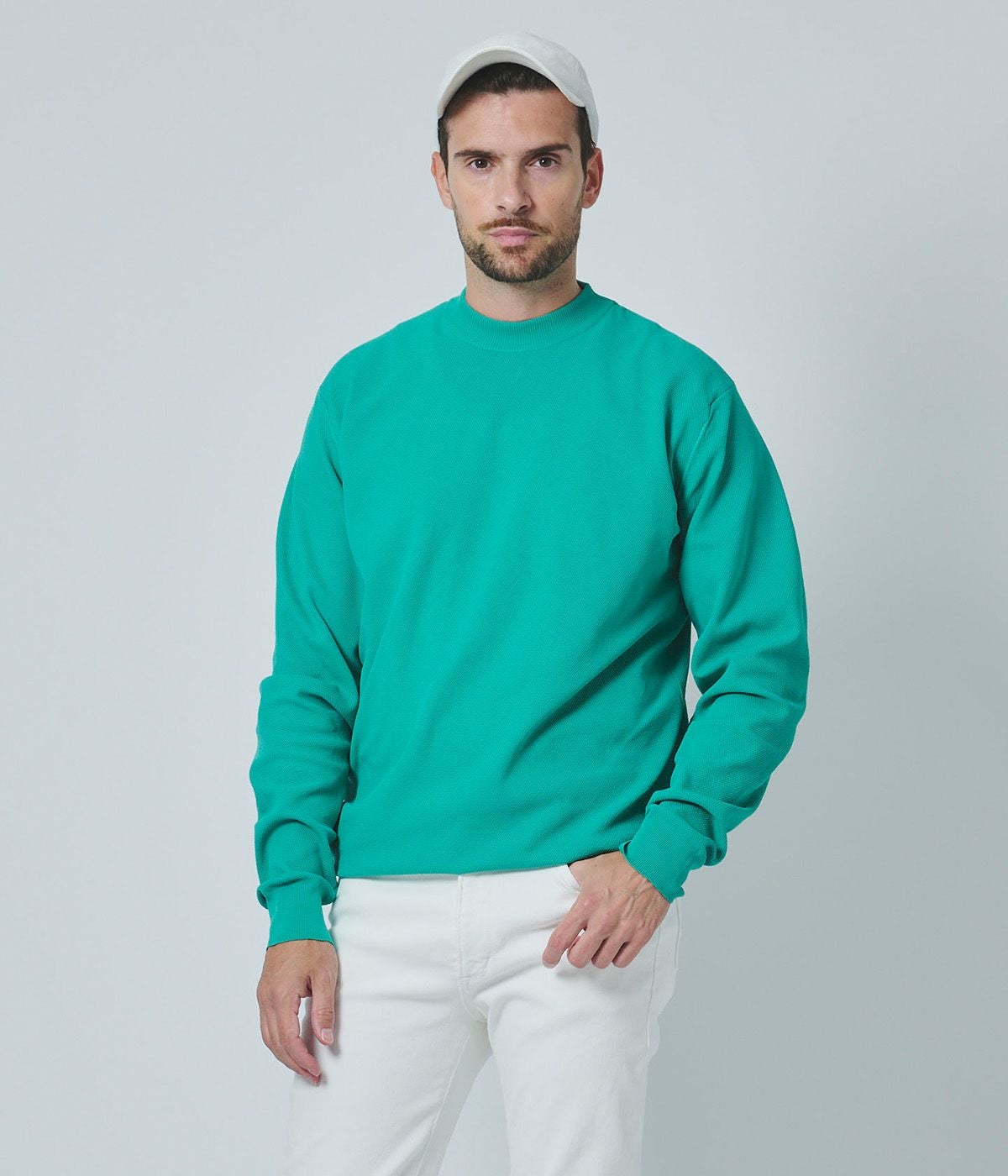 14GG SEED STITCH MOCKNECK | junhashimoto（ジュンハシモト）Official