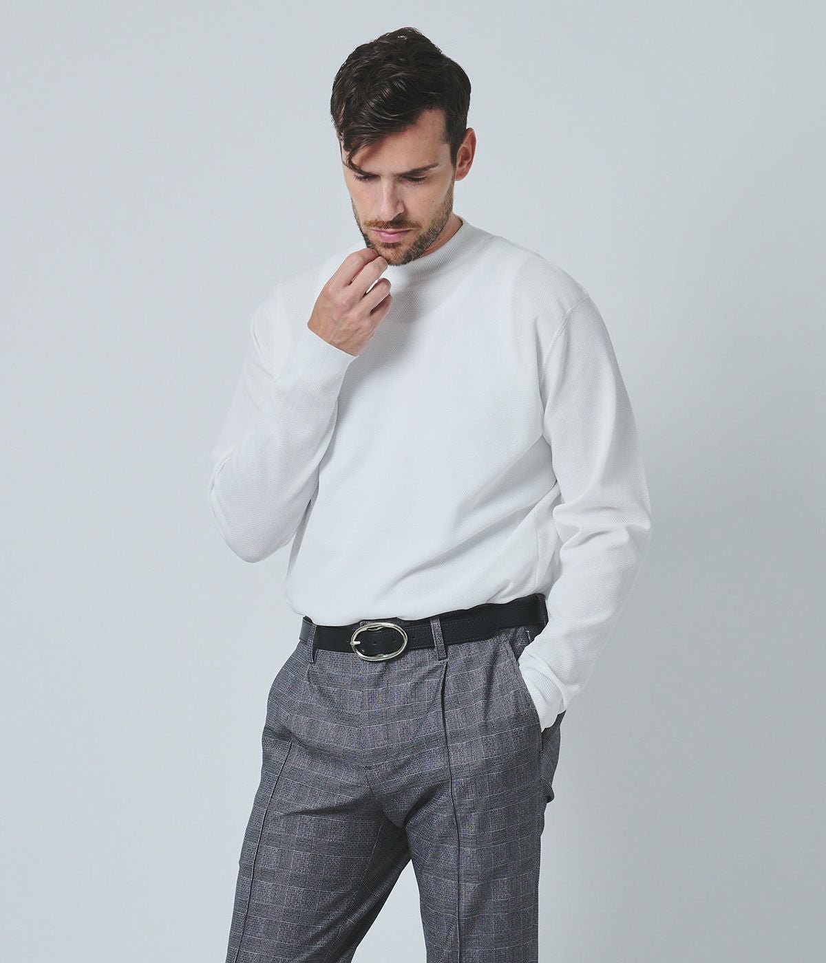 14GG SEED STITCH MOCKNECK | junhashimoto（ジュンハシモト）Official
