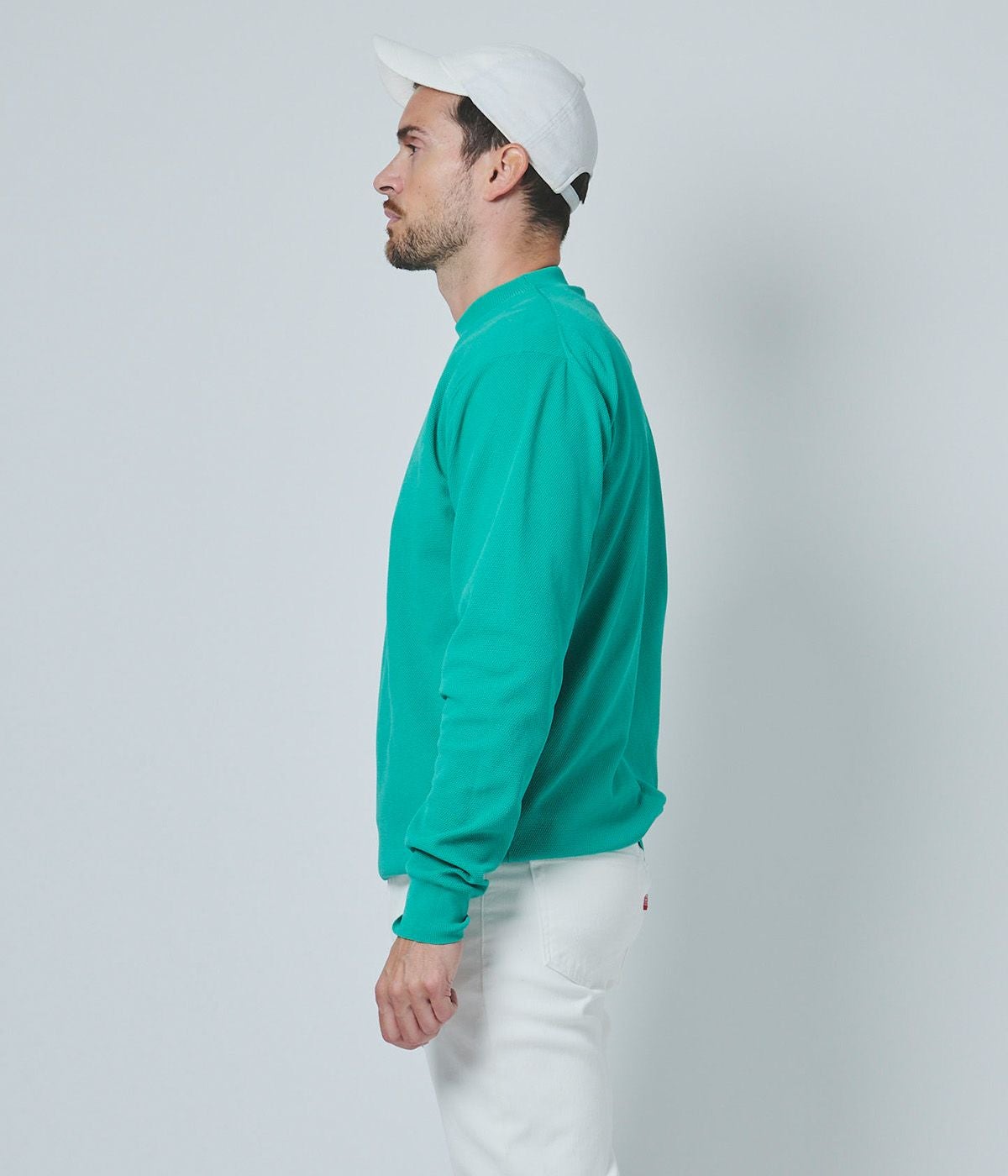14GG SEED STITCH MOCKNECK | junhashimoto（ジュンハシモト）Official