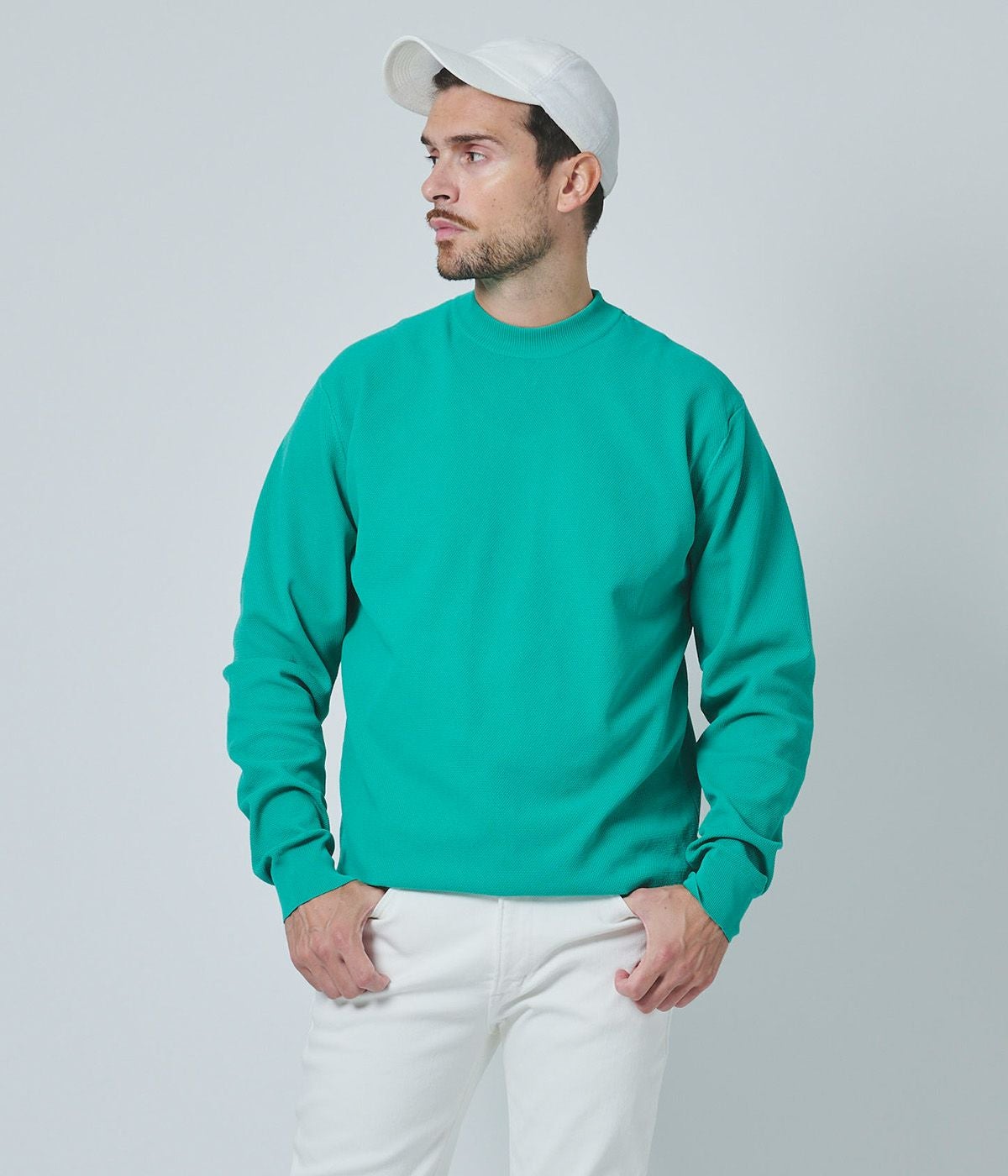 14GG SEED STITCH MOCKNECK | junhashimoto（ジュンハシモト）Official