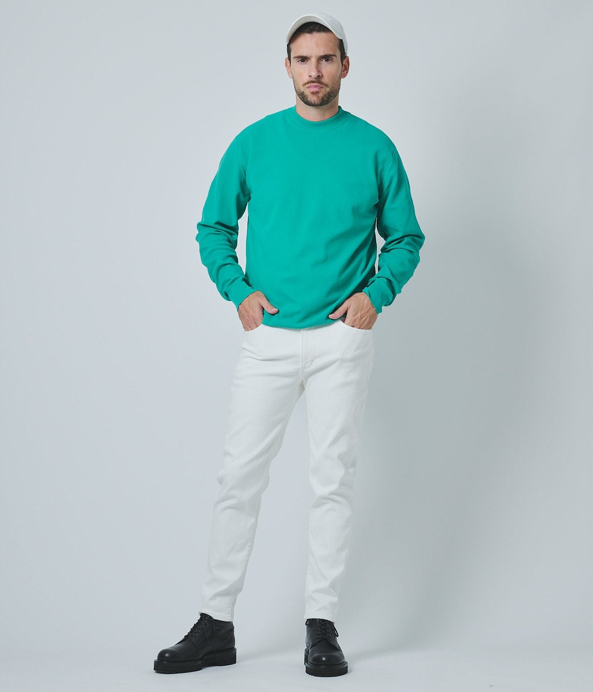 14GG SEED STITCH MOCKNECK | junhashimoto（ジュンハシモト）Official