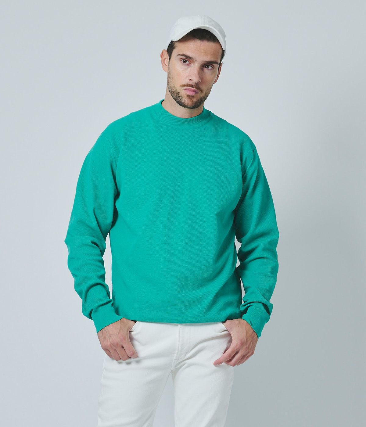 14GG SEED STITCH MOCKNECK | junhashimoto（ジュンハシモト）Official