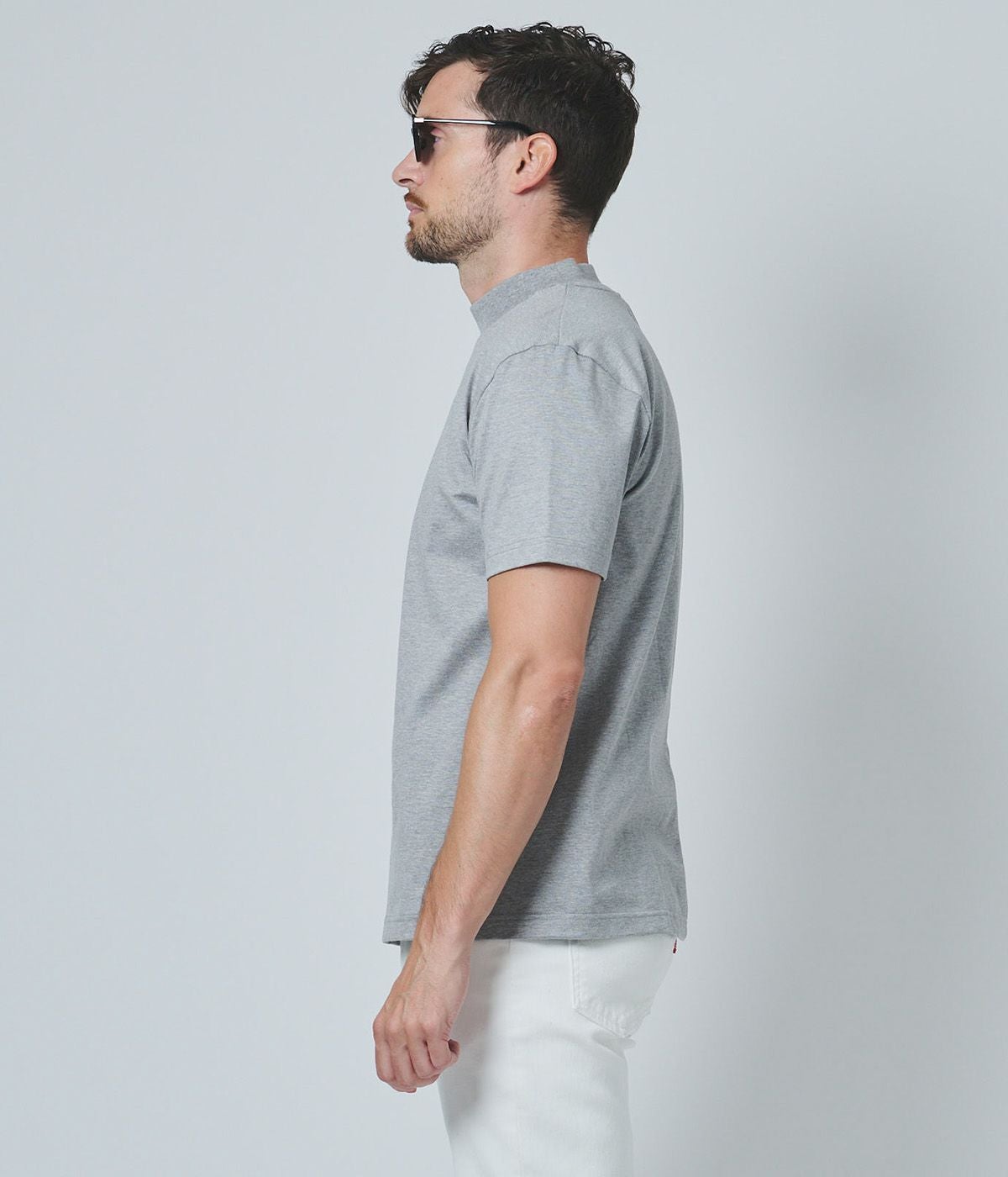101SERIBURIB MOCK NECK T | junhashimoto（ジュンハシモト）Official