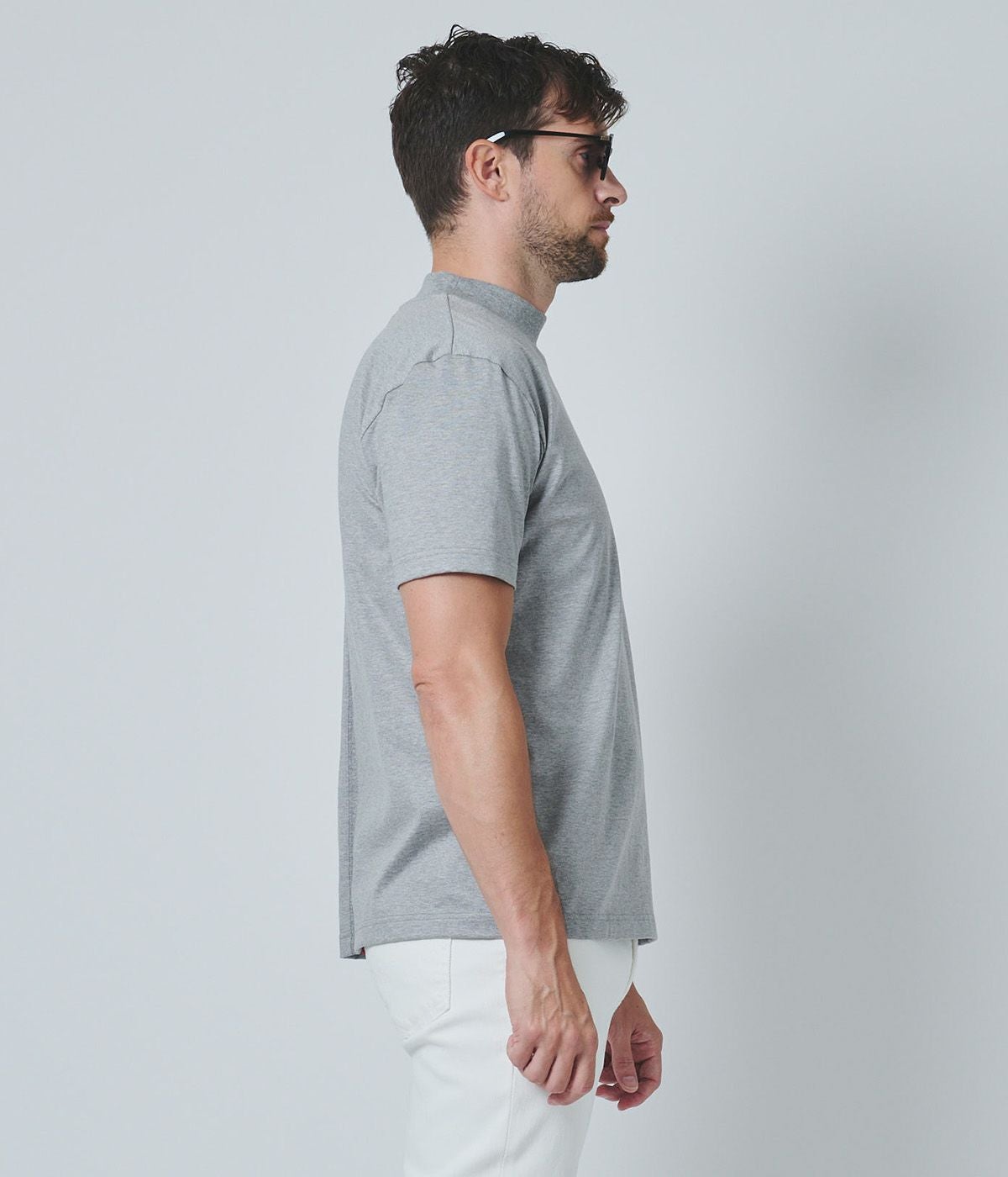 101SERIBURIB MOCK NECK T | junhashimoto（ジュンハシモト）Official