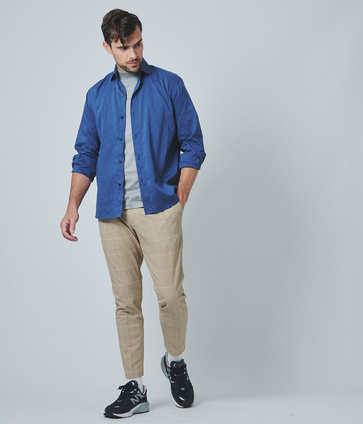 101SERIBURIB MOCK NECK T | junhashimoto（ジュンハシモト）Official