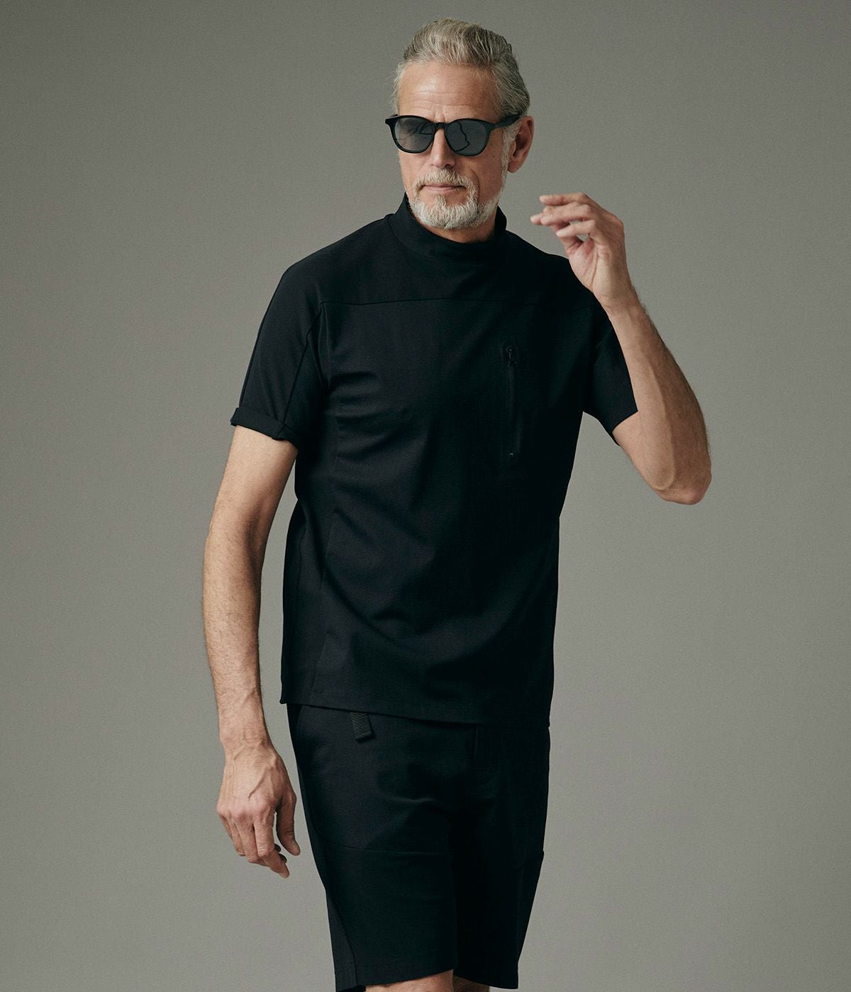 TECH MOCK NECK T | junhashimoto（ジュンハシモト）Official webshop
