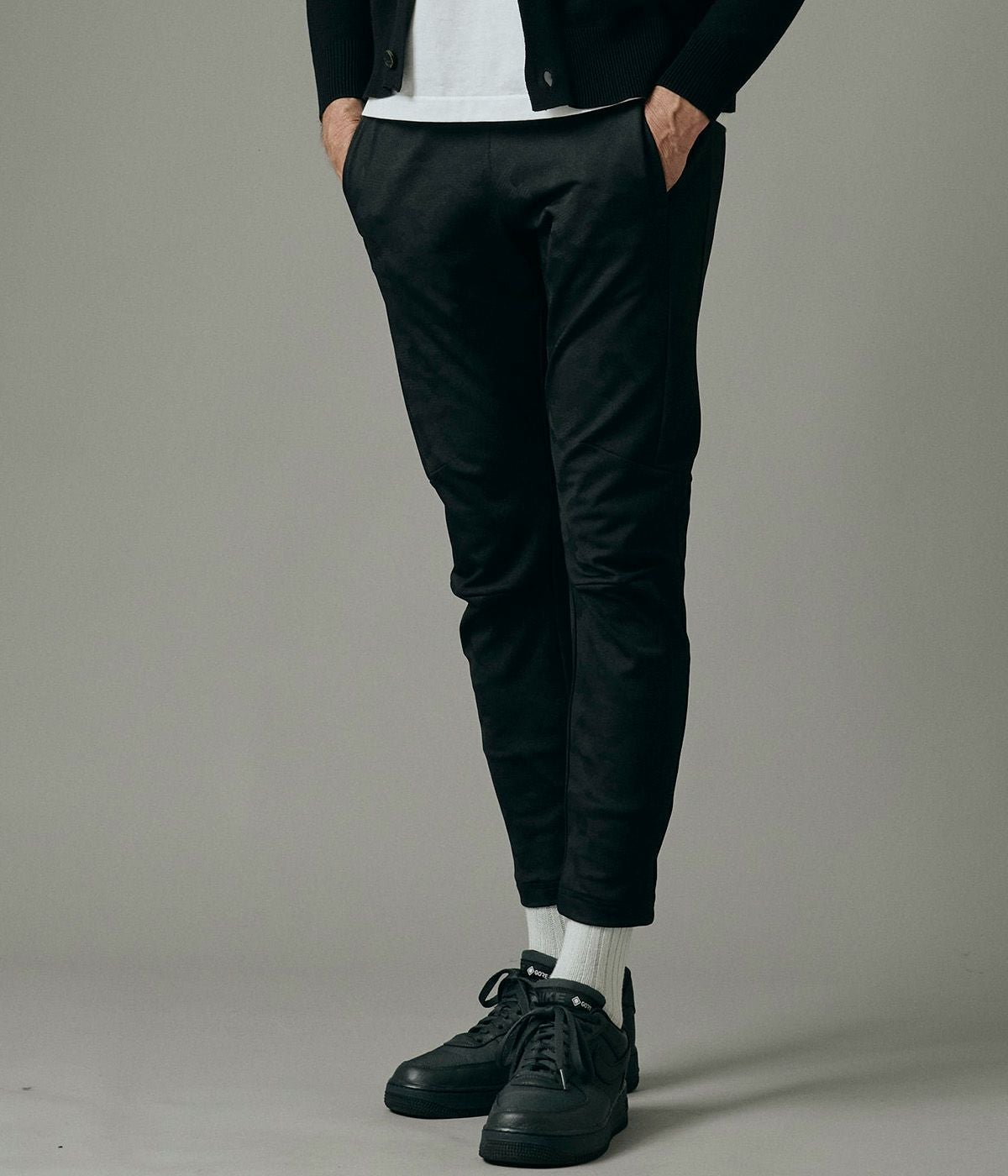 SLIM JERSEY PANTS -EMBOSS CAMO- | junhashimoto（ジュンハシモト