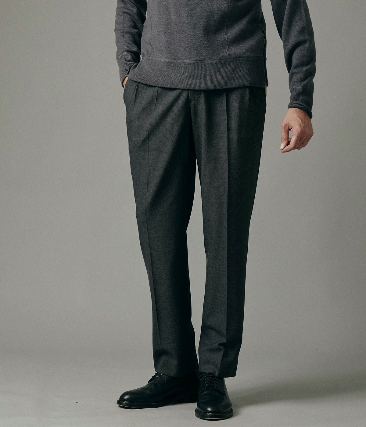 定価2.8万junhashimoto TAFFETA SIDE TUCKパンツ2 RELAXED 2TUCK PANTS | junhashimoto（ジュンハシモト）Official webshop