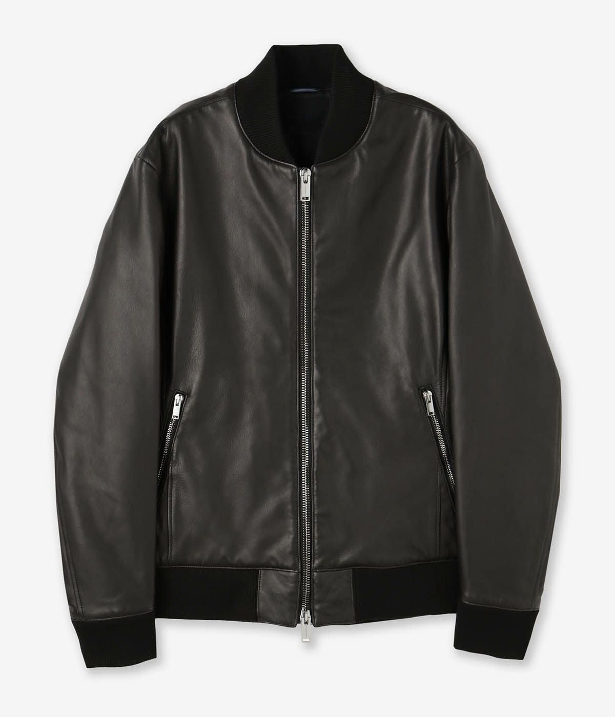 LEATHER MA-1 | junhashimoto（ジュンハシモト）Official webshop