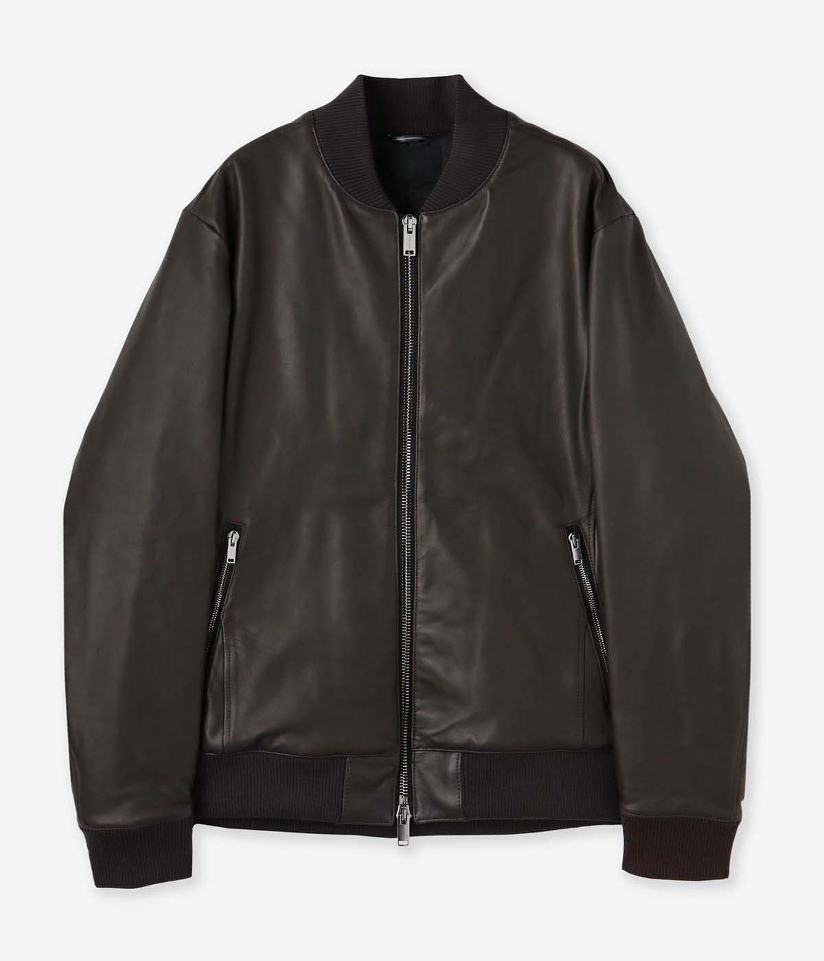 LEATHER MA-1 | junhashimoto（ジュンハシモト）Official webshop