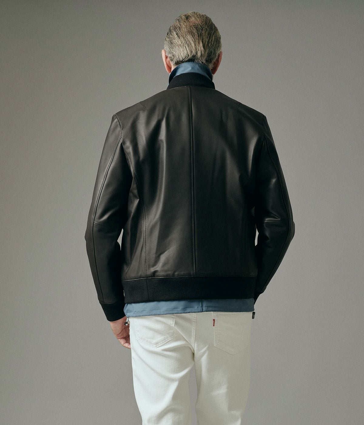 LEATHER MA-1 | junhashimoto（ジュンハシモト）Official webshop