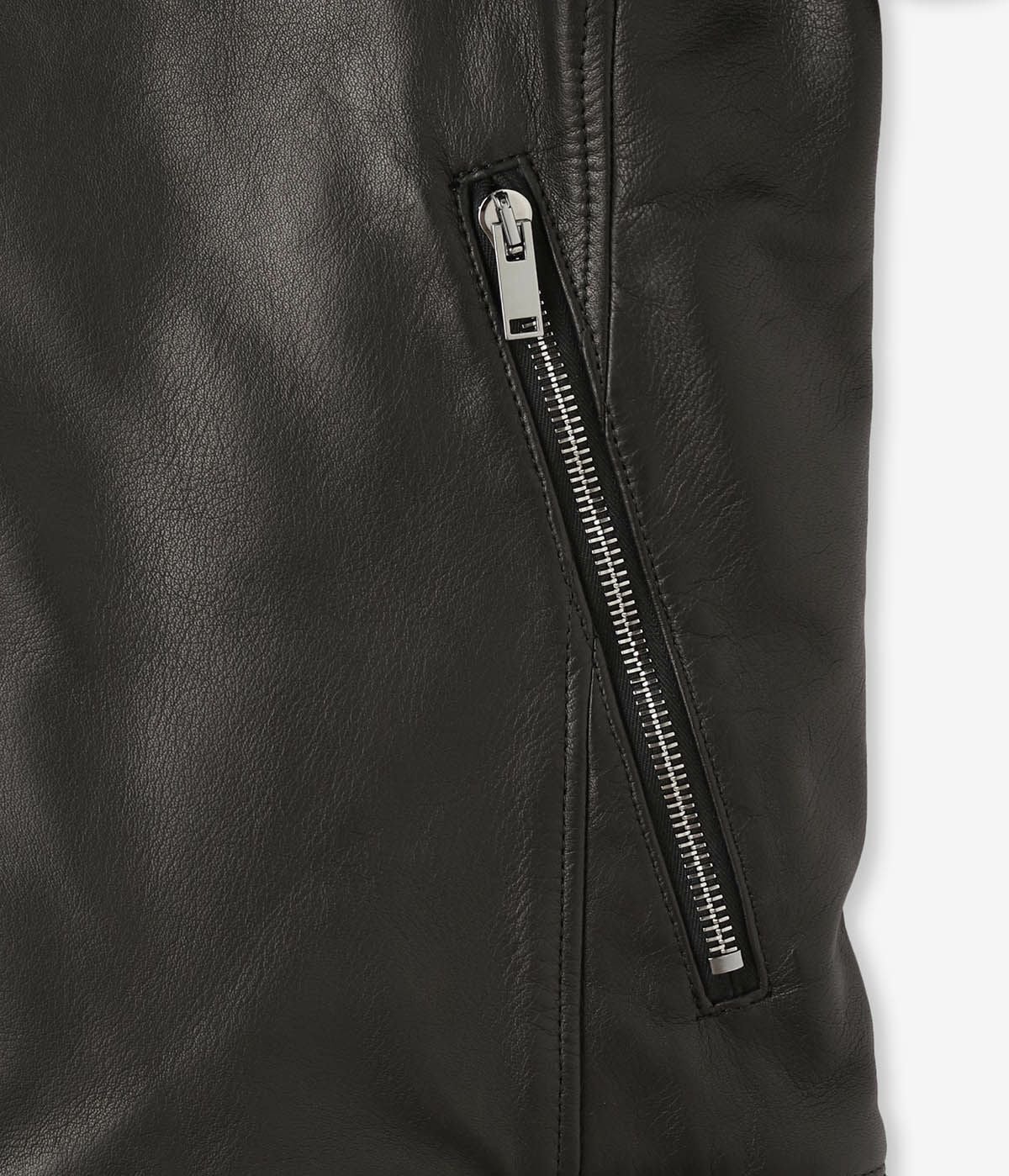 LEATHER MA-1 | junhashimoto（ジュンハシモト）Official webshop