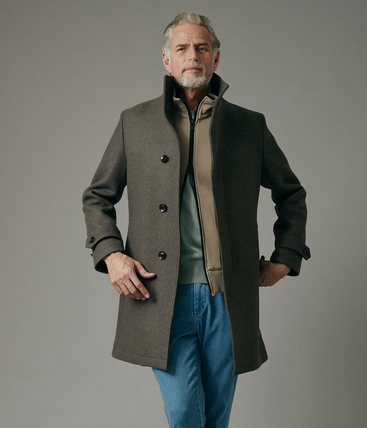 STAND COLLAR COAT | junhashimoto（ジュンハシモト）Official webshop