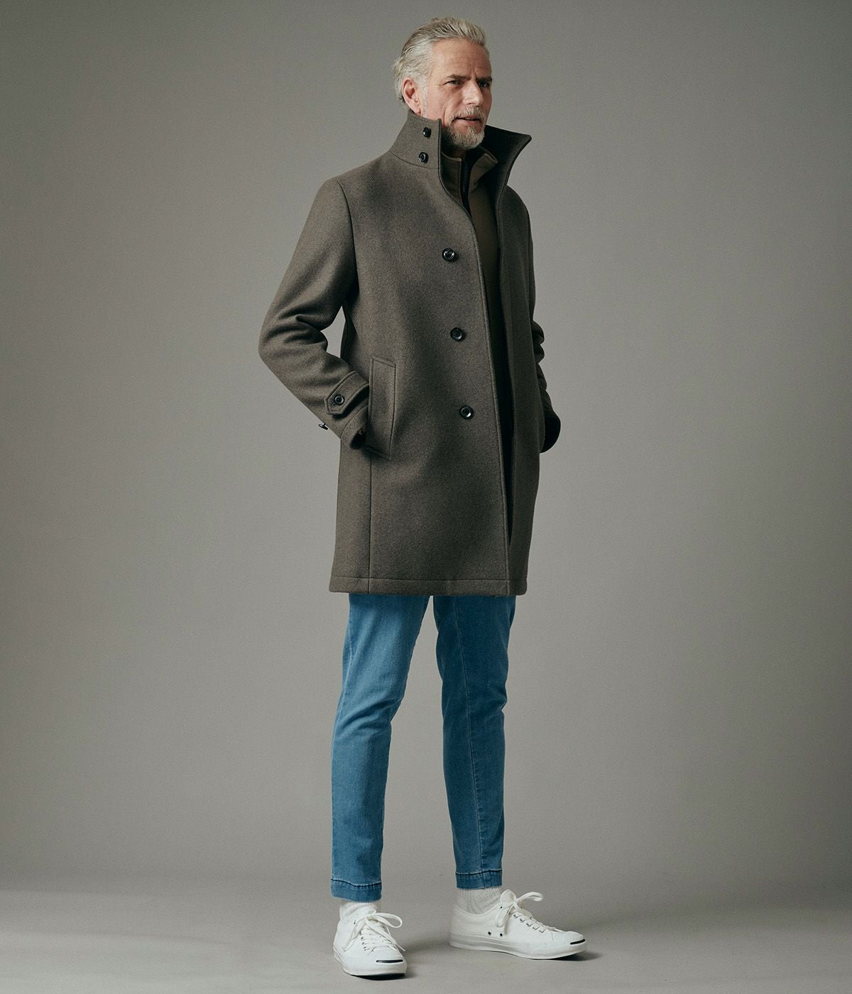 STAND COLLAR COAT | junhashimoto（ジュンハシモト）Official webshop