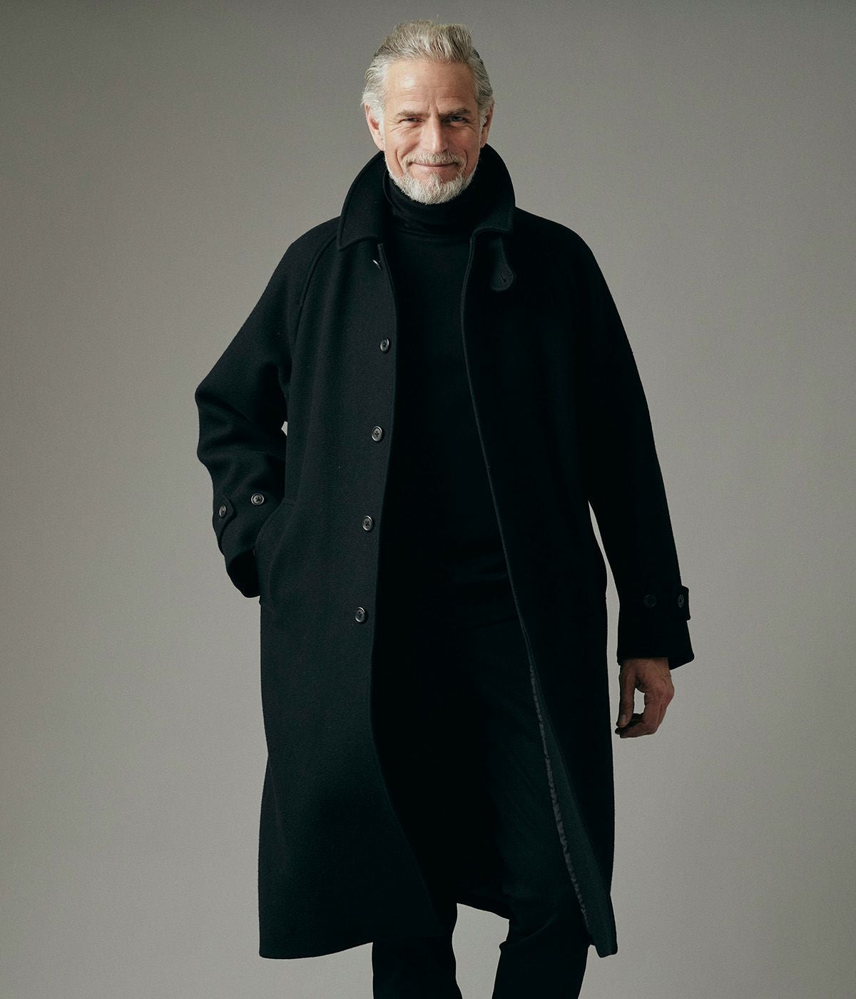 MELTONBALCOLLAR COAT | junhashimoto（ジュンハシモト）Official webshop