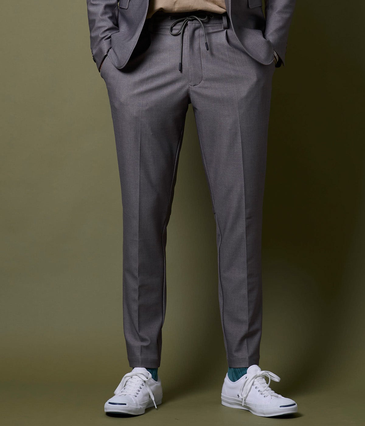 しっぽ EASY TUCK PANTS | junhashimoto（ジュンハシモト）Official webshop