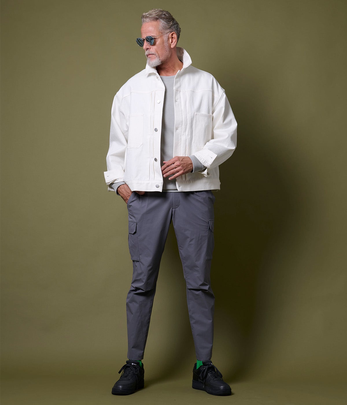 1 TUCK CARGO POCKET PANTS | junhashimoto（ジュンハシモト）Official