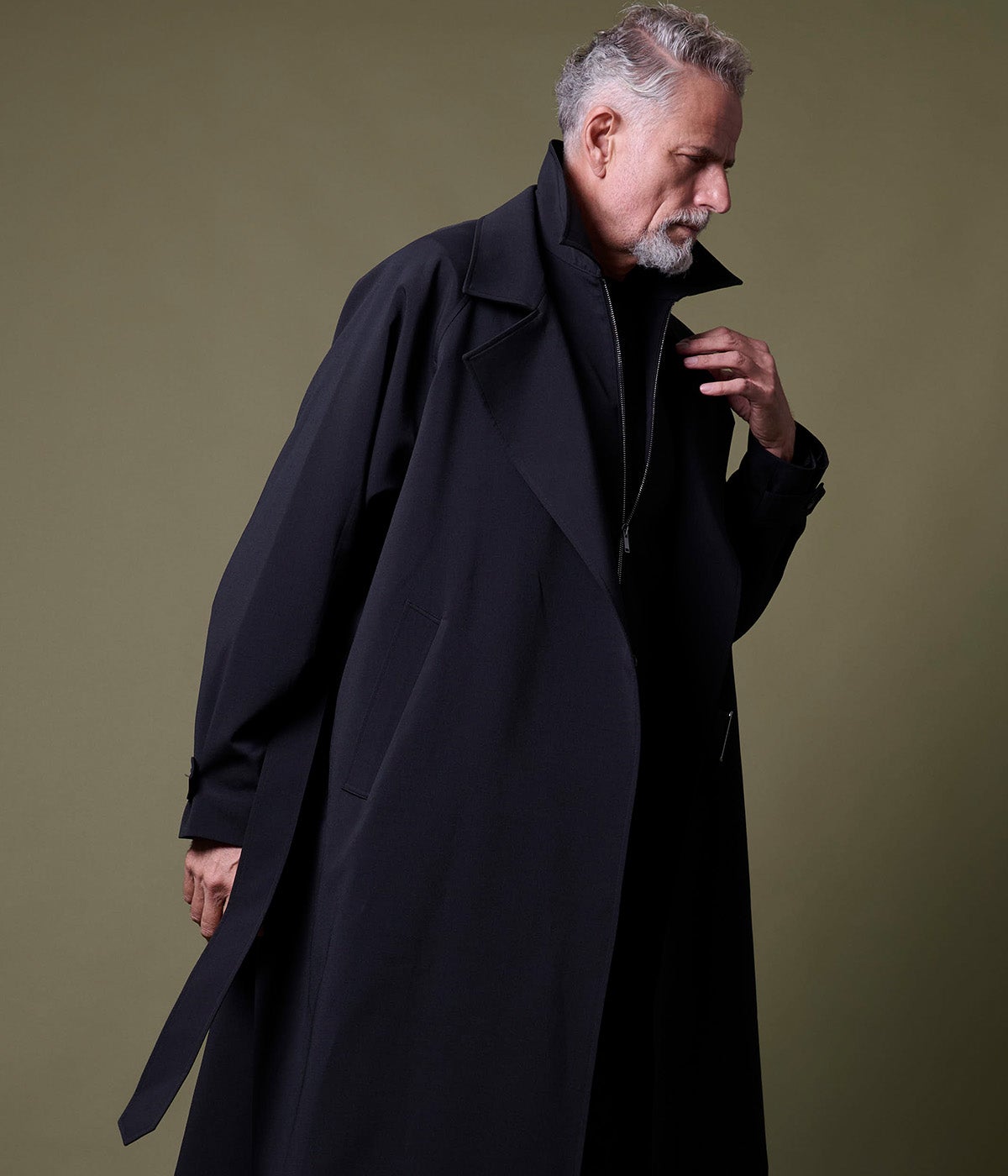 LOOSE TIELOCKEN COAT | junhashimoto（ジュンハシモト）Official webshop