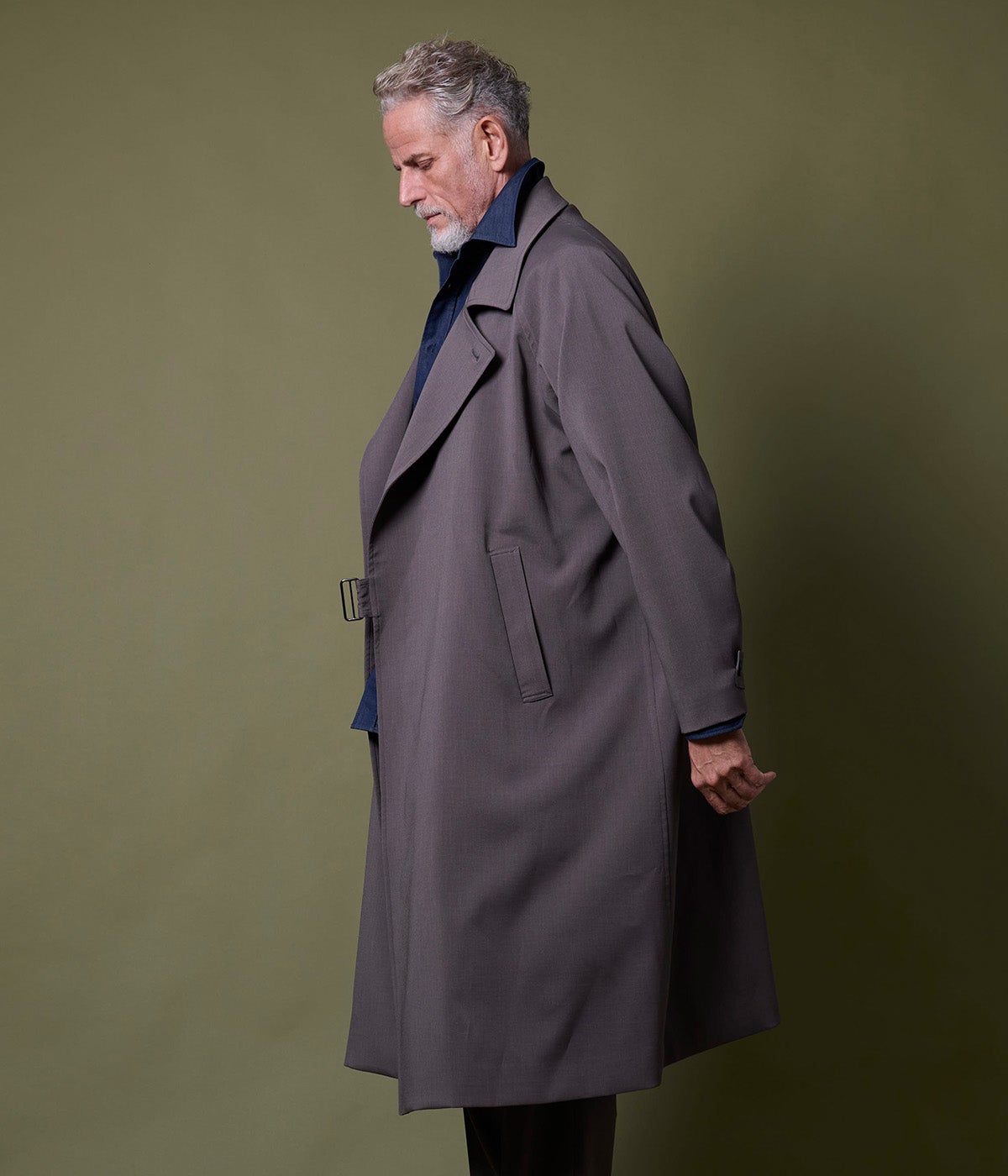 LOOSE TIELOCKEN COAT | junhashimoto（ジュンハシモト）Official webshop