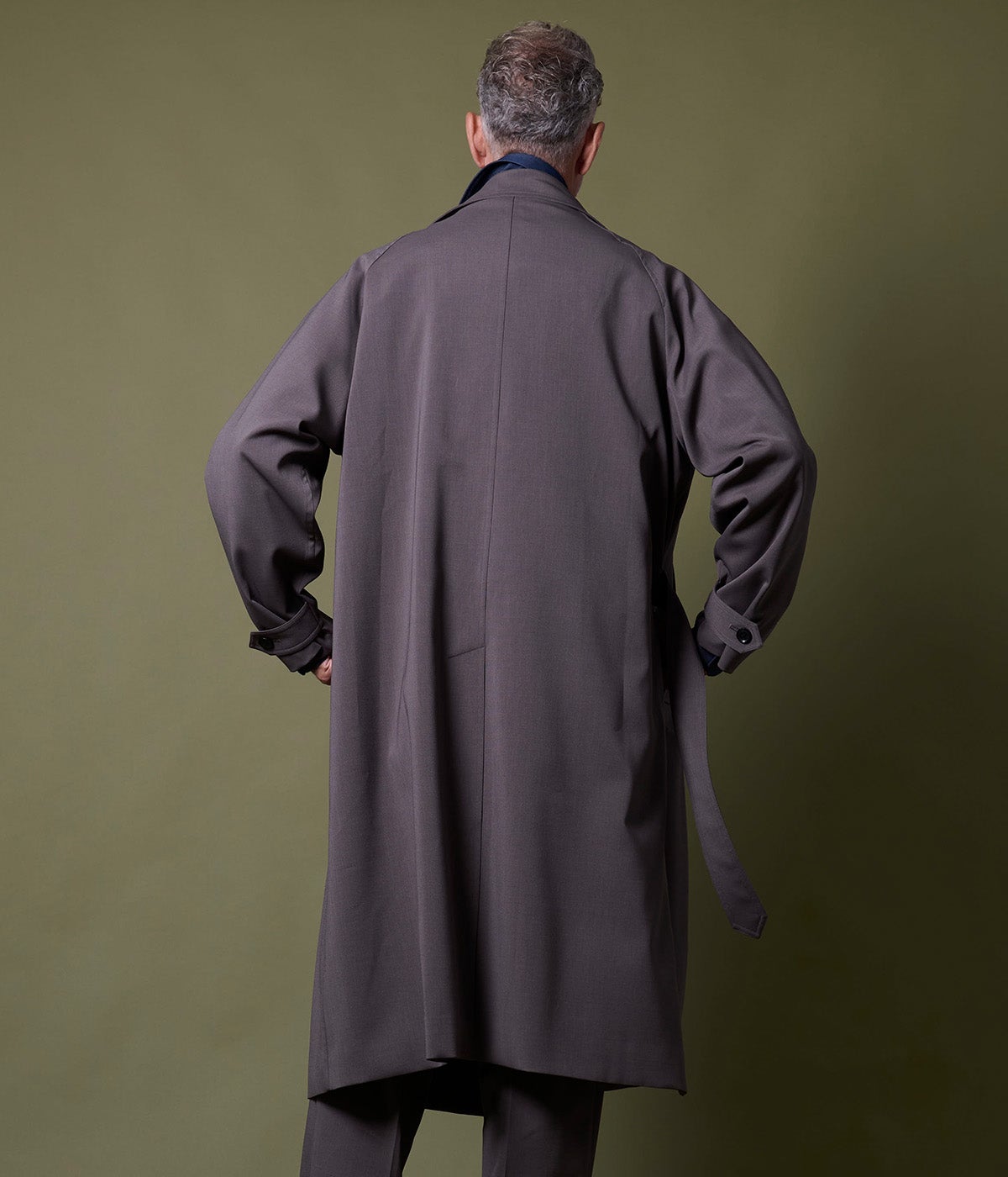 LOOSE TIELOCKEN COAT | junhashimoto（ジュンハシモト）Official webshop