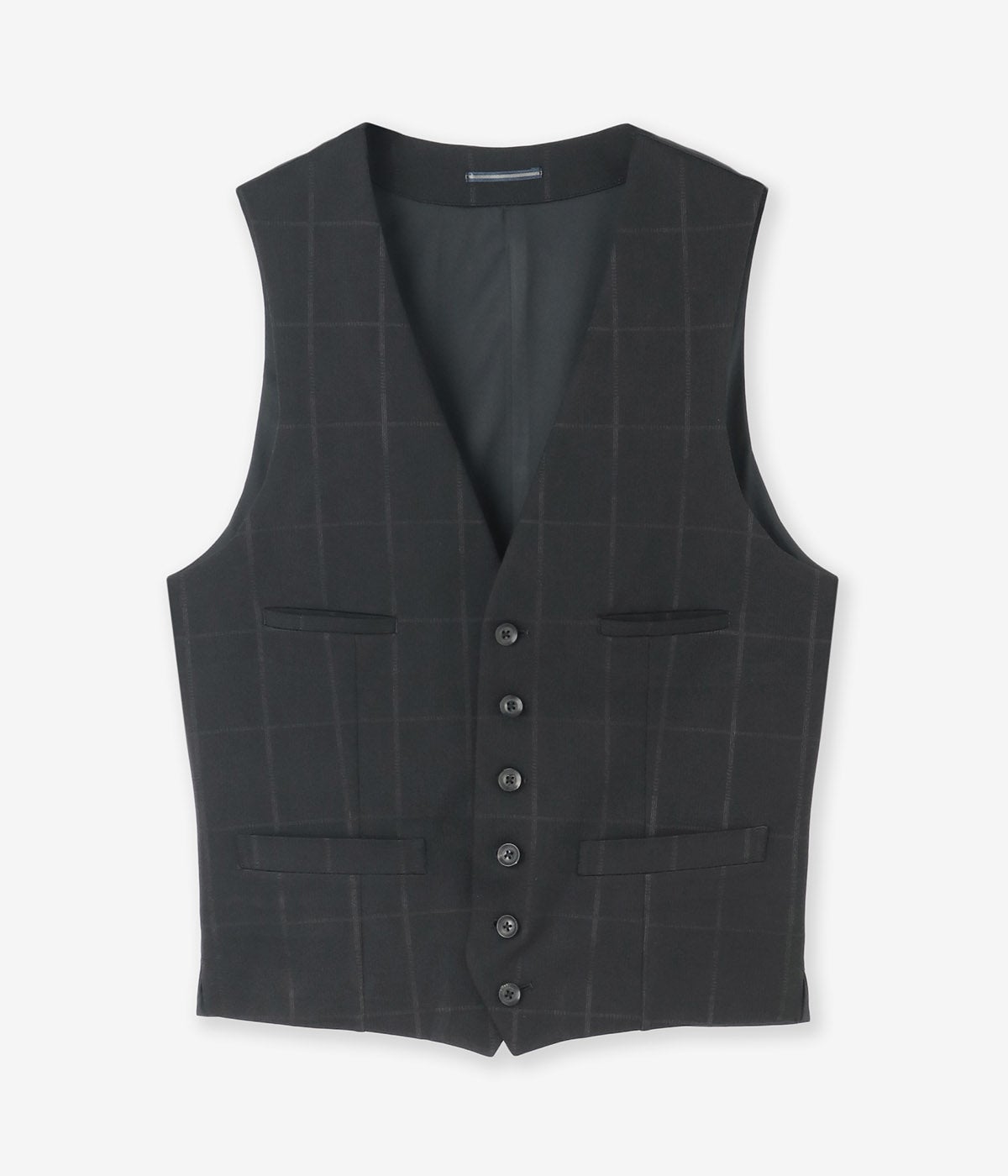 【新品未使用】ジュンハシモト　ベスト　スーツ　タグ付き　ベスト　ジレ　デニム　M junhashimoto（ジュンハシモト）の「CERRUTI DOUBLE VEST（スーツ