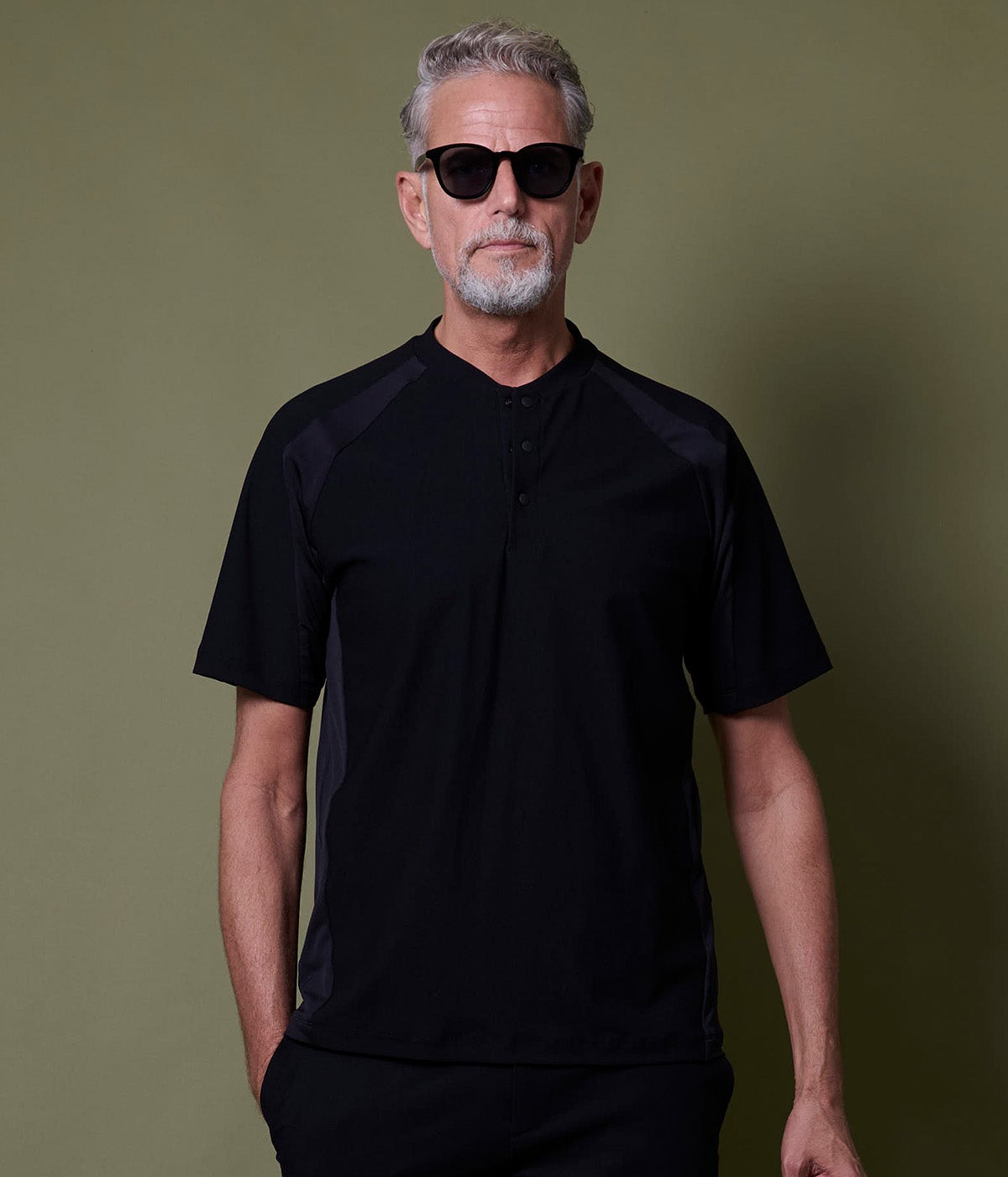 DRY HENRY NECK TEE | junhashimoto（ジュンハシモト）Official webshop