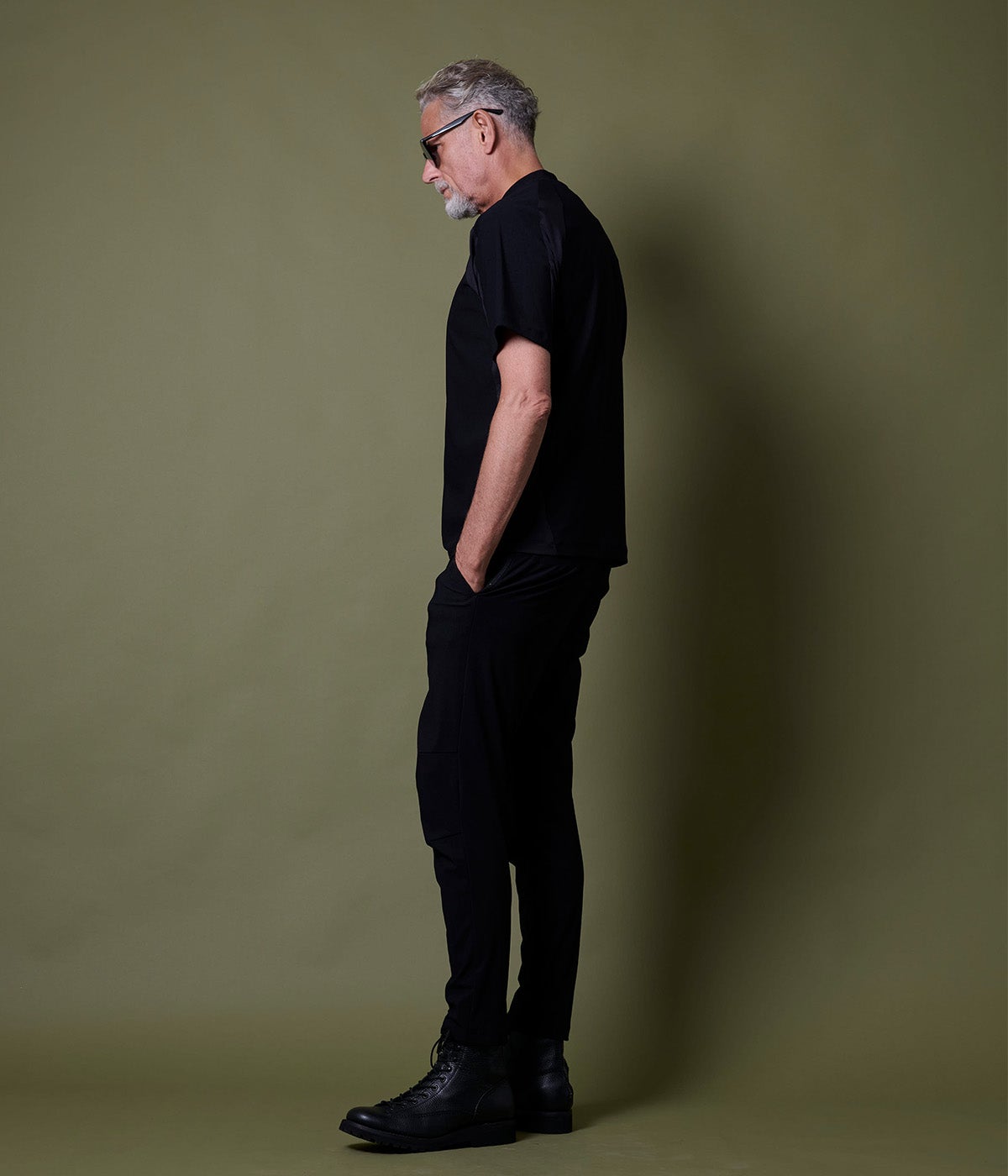 DRY HENRY NECK TEE | junhashimoto（ジュンハシモト）Official webshop