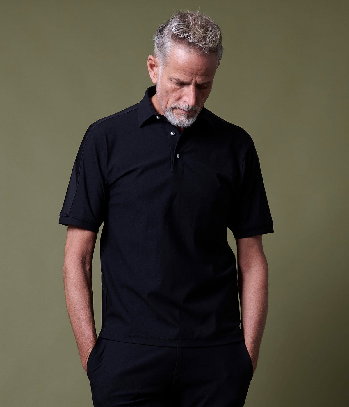 junhashimoto ジュンハシモト 101SERIBU ポロシャツ 黒 3 DRY POLO | junhashimoto（ジュンハシモト）Official webshop