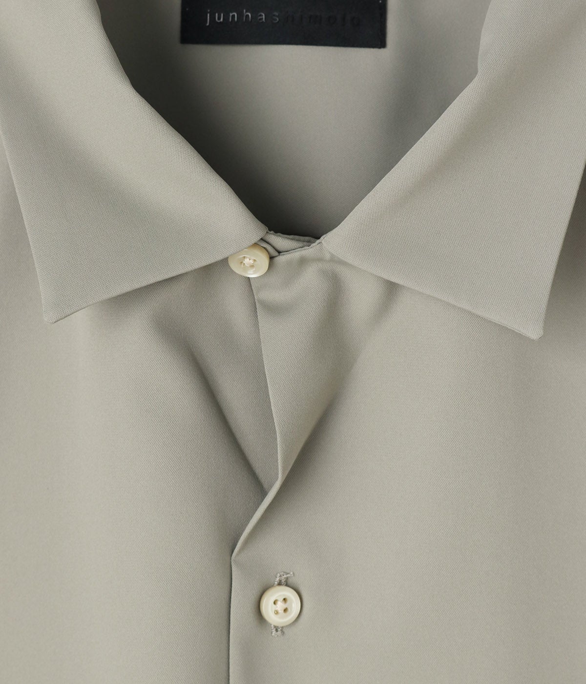 DOUBLE POCKET OPEN COLLAR SHIRT | junhashimoto（ジュンハシモト