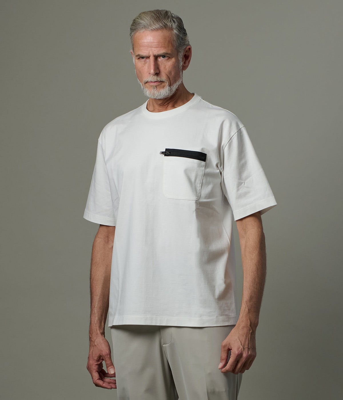 ZIP POCKET TEE | junhashimoto（ジュンハシモト）Official webshop
