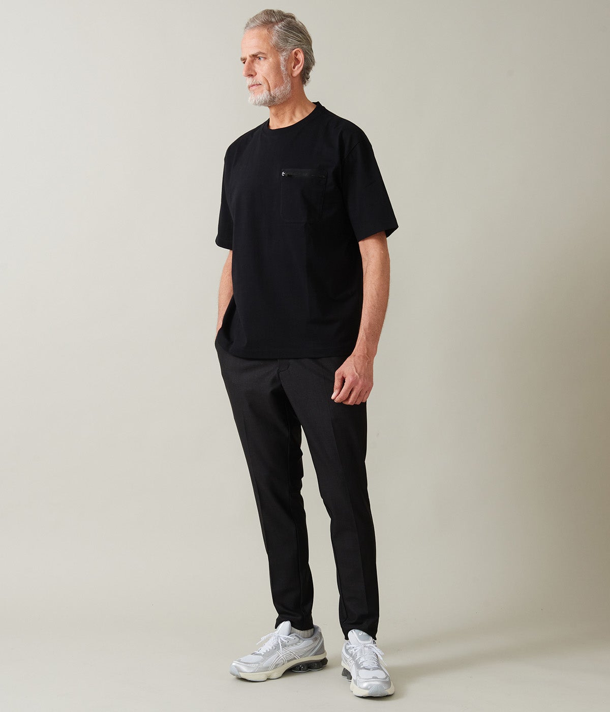 ZIP POCKET TEE | junhashimoto（ジュンハシモト）Official webshop