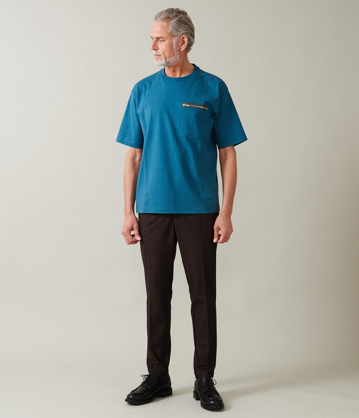 ZIP POCKET TEE | junhashimoto（ジュンハシモト）Official webshop
