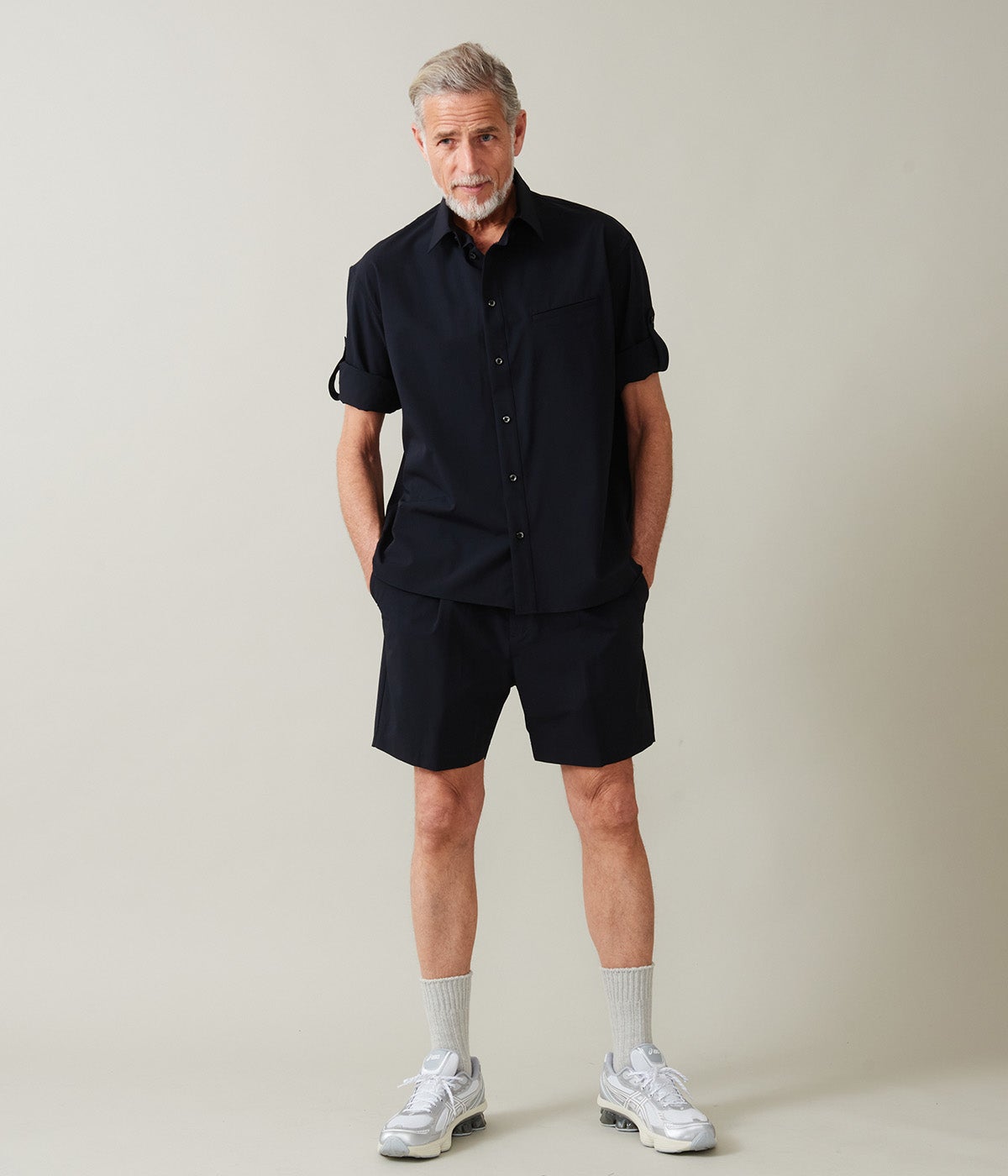 1_TUCK SHORTS | junhashimoto（ジュンハシモト）Official webshop