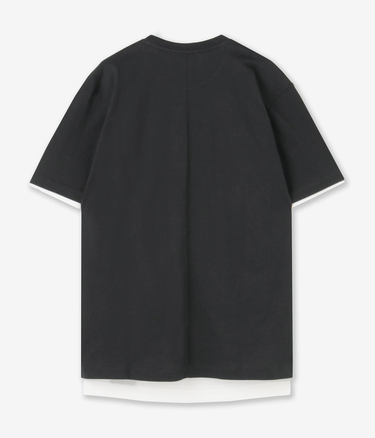 TFW49 ジュンハシモト　真っ赤で背中にロゴ入りのテープが付いた半袖シャツ 3 LAYERED PACK TEE | junhashimoto（ジュンハシモト）Official webshop