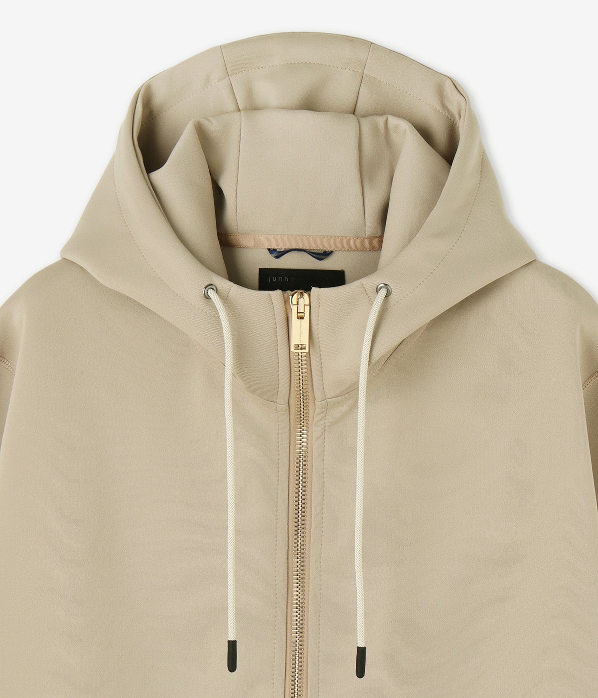 HIGH NECK ZIP HOODIE | junhashimoto（ジュンハシモト）Official webshop